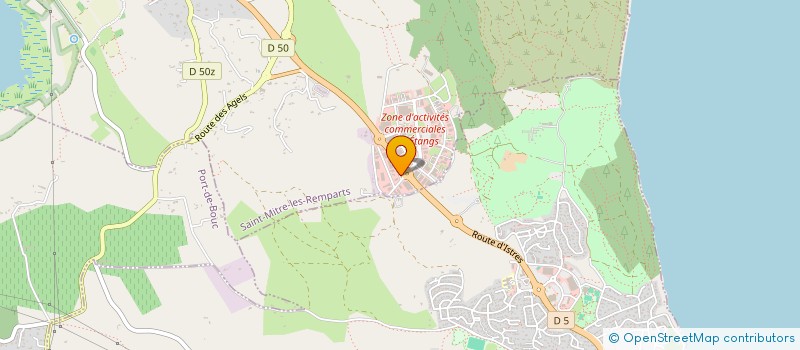 localisation de l'entreprise TLV DIFFUSION  SAINT-MITRE-LES-REMPARTS