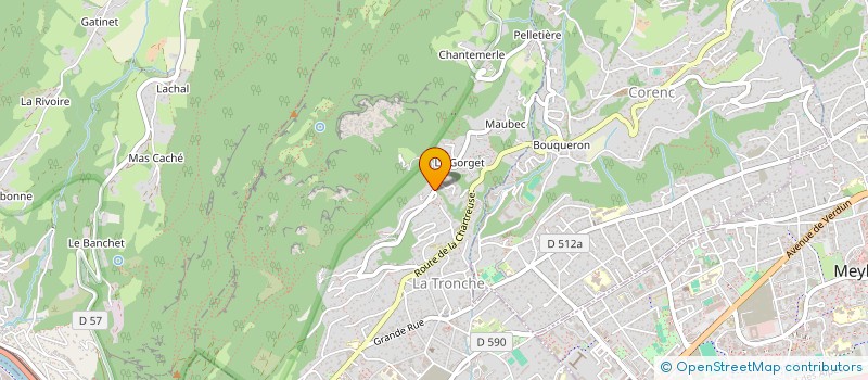 localisation de l'entreprise TLV MILORD  LA TRONCHE