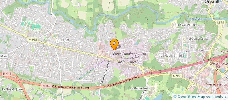 localisation de l'entreprise TLV S.A.S.  SAUTRON