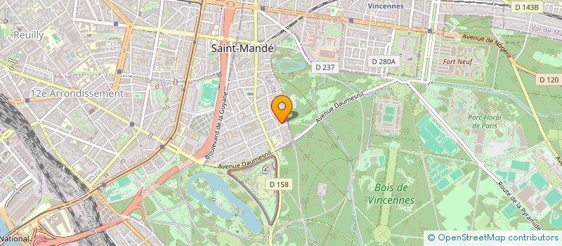 localisation de l'entreprise TLV SERVICE EVENEMENTIEL  SAINT-MANDE