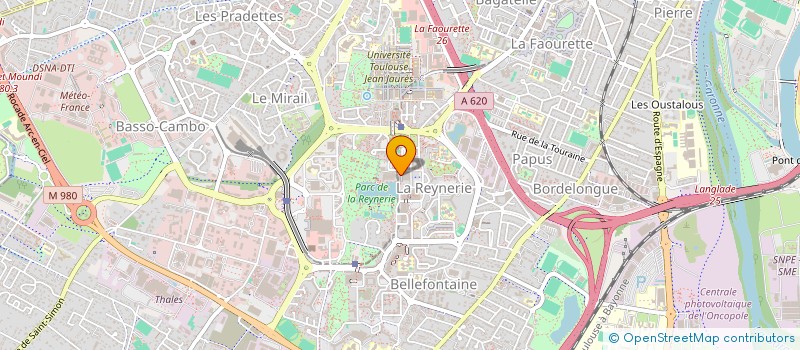 localisation de l'entreprise TLVI à TOULOUSE