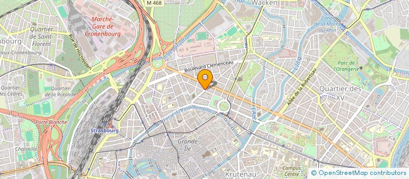 localisation de l'entreprise TLVMF  STRASBOURG