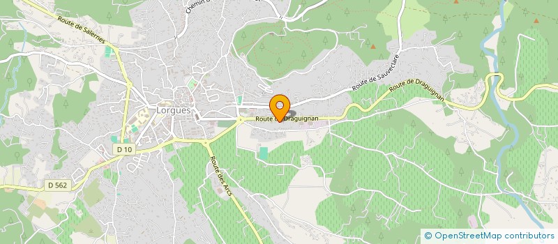 localisation de l'entreprise TLX IMMO  LORGUES