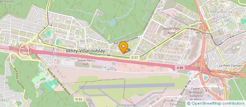 localisation de l'entreprise TLZ SOLUTIONS  VELIZY-VILLACOUBLAY