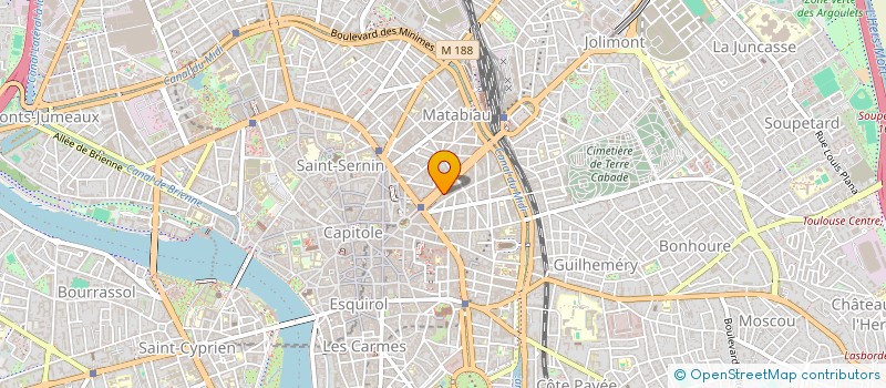 localisation de l'entreprise TM 34 à TOULOUSE