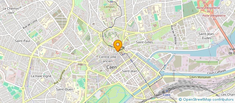 localisation de l'entreprise TM à CAEN
