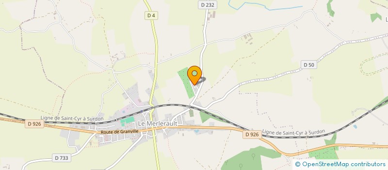 localisation de l'entreprise TM à LE MERLERAULT