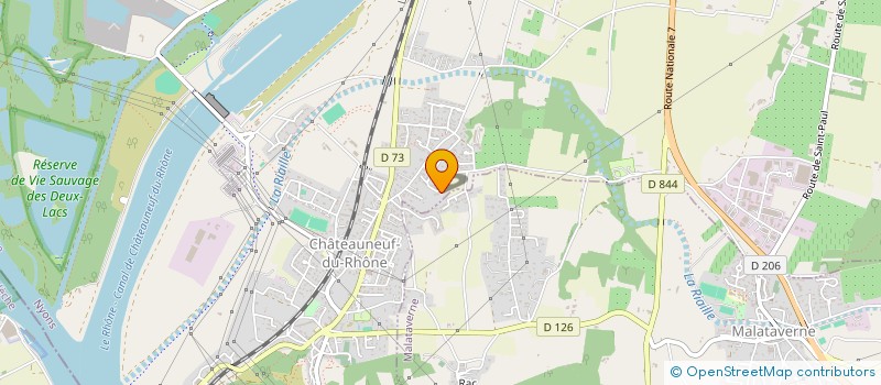 localisation de l'entreprise TM ACOUSTIC  CHATEAUNEUF-DU-RHONE