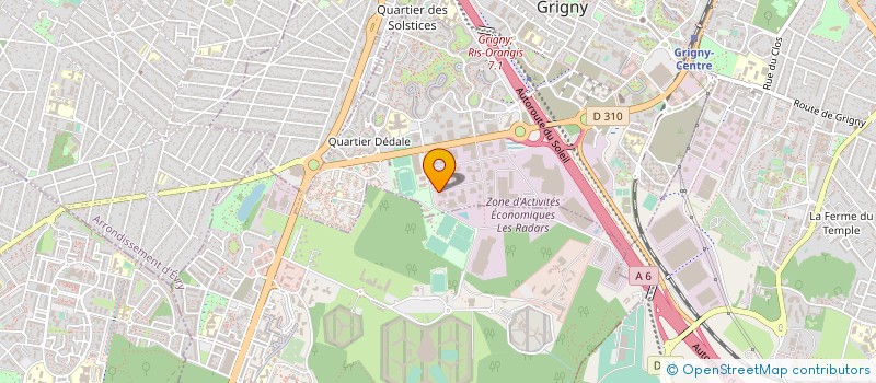 localisation de l'entreprise TM ALLIANCE  GRIGNY