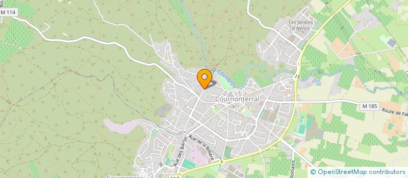 localisation de l'entreprise TM AUBREE INVESTISSEMENT  COURNONTERRAL