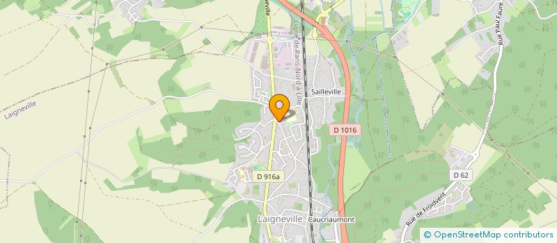 localisation de l'entreprise TM AUTO OISE  LAIGNEVILLE