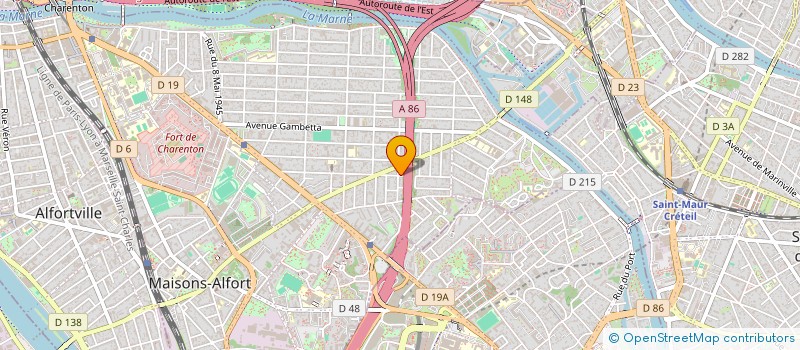 localisation de l'entreprise TM BATIMENT  MAISONS-ALFORT