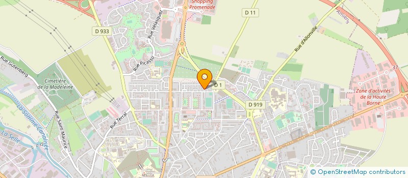 localisation de l'entreprise TM BATIMENT à AMIENS