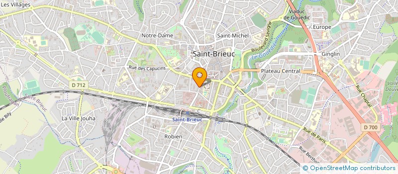 localisation de l'entreprise TM. BATIMENTS à SAINT-BRIEUC