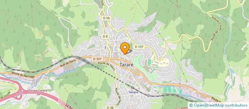 localisation de l'entreprise TM BELFORT  TARARE