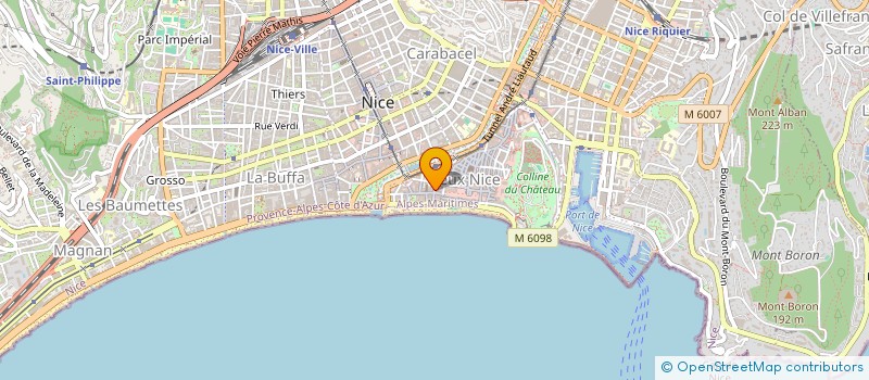 localisation de l'entreprise TM COMPAGNY  NICE