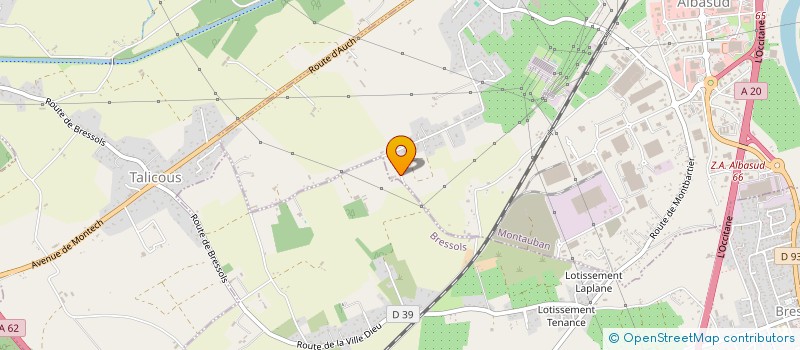 localisation de l'entreprise TM CONSEIL DISTRIBUTION  MONTAUBAN