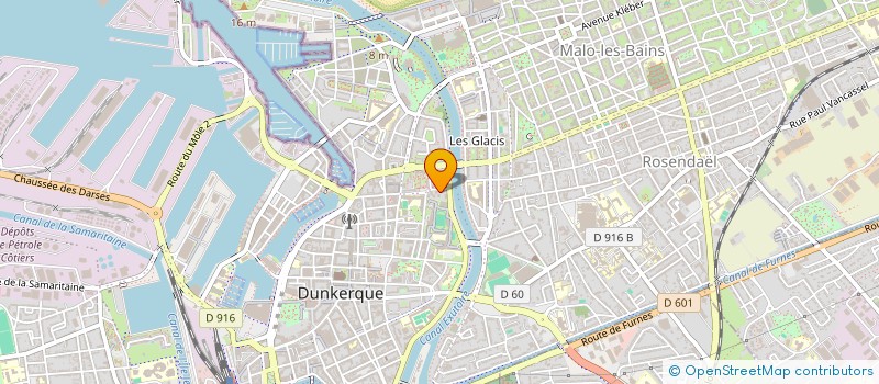 localisation de l'entreprise TM CONSEILS à DUNKERQUE