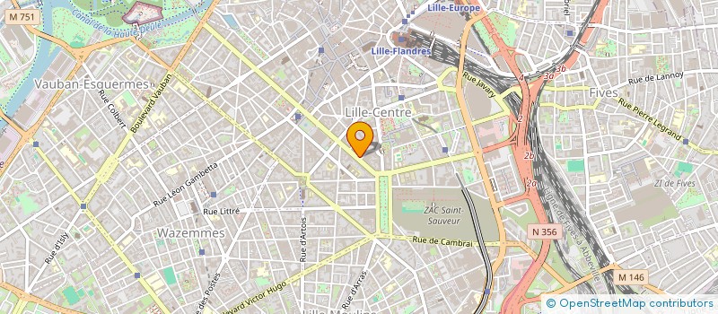localisation de l'entreprise TM CONSULTING à LILLE