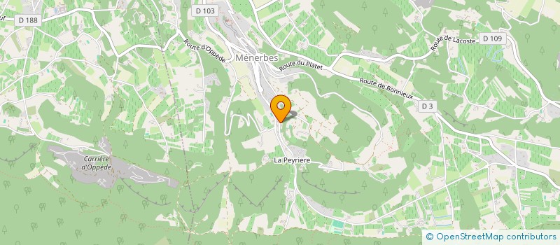 localisation de l'entreprise TM CONSULTING  MENERBES