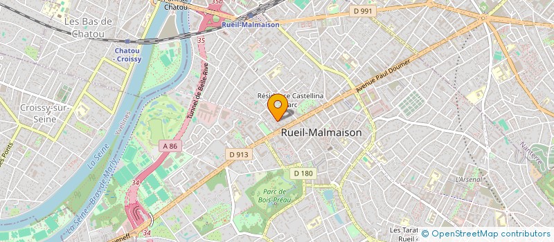 localisation de l'entreprise TM CONSULTING  RUEIL-MALMAISON