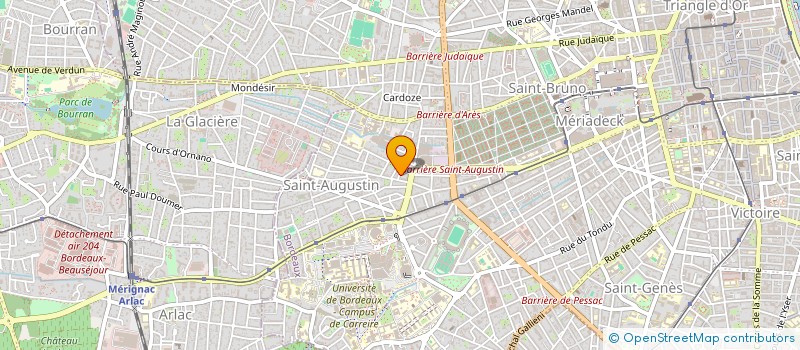 localisation de l'entreprise TM COURTAGE  BORDEAUX