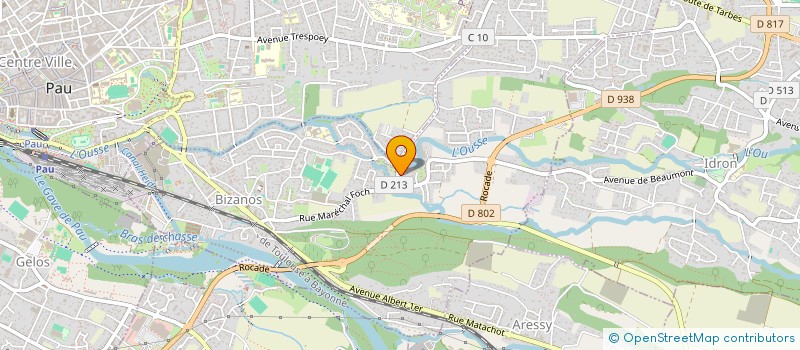 localisation de l'entreprise TM CREATIONS  BIZANOS