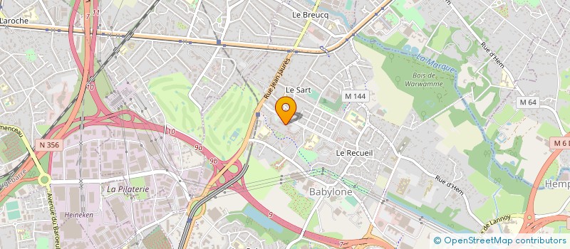 localisation de l'entreprise TM DECO  VILLENEUVE-D'ASCQ