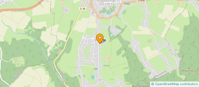 localisation de l'entreprise TM ENVIRONNEMENT à PHALSBOURG
