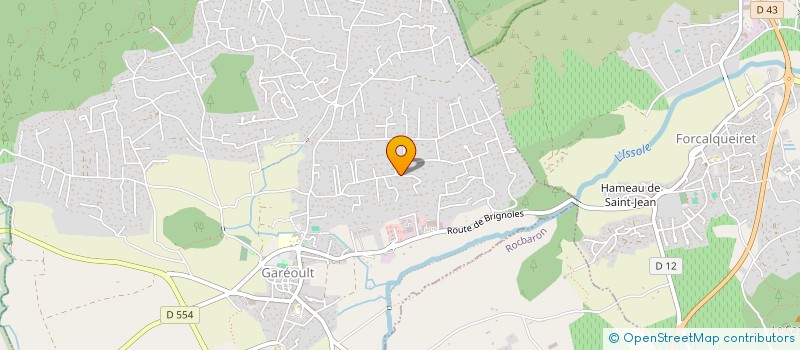 localisation de l'entreprise TM ET PL  GAREOULT