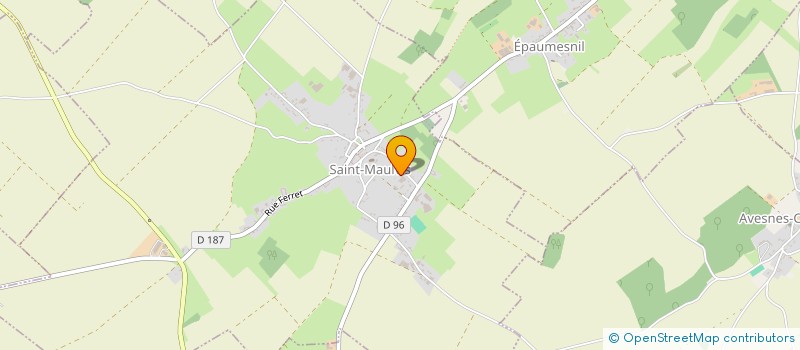 localisation de l'entreprise TM GRICOURT  SAINT-MAULVIS