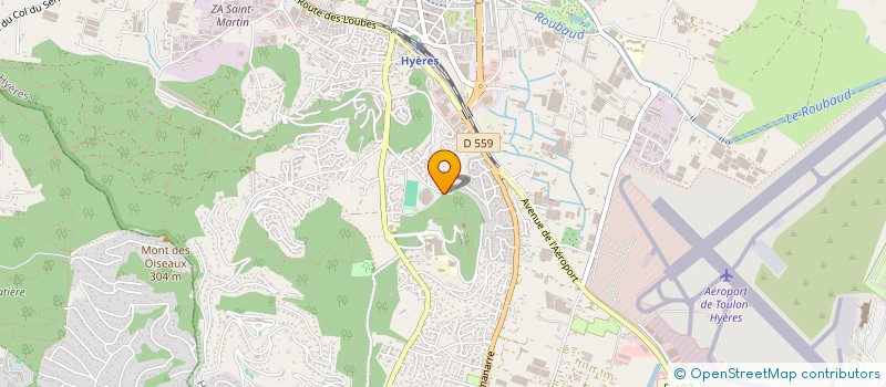 localisation de l'entreprise TM GROUP  HYERES