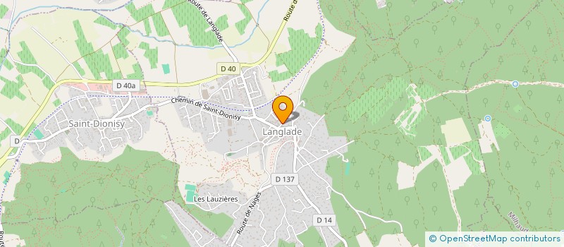 localisation de l'entreprise TM HOLDING  LANGLADE