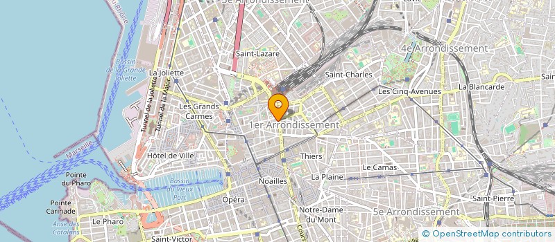 localisation de l'entreprise TM IMMO 13 à MARSEILLE