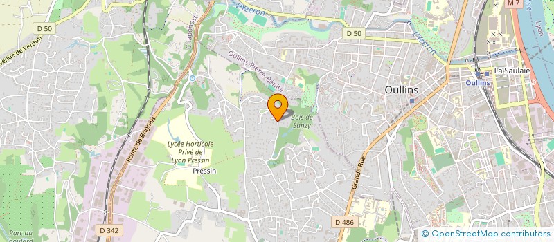 localisation de l'entreprise TM IMMOBILIER  SAINT-GENIS-LAVAL