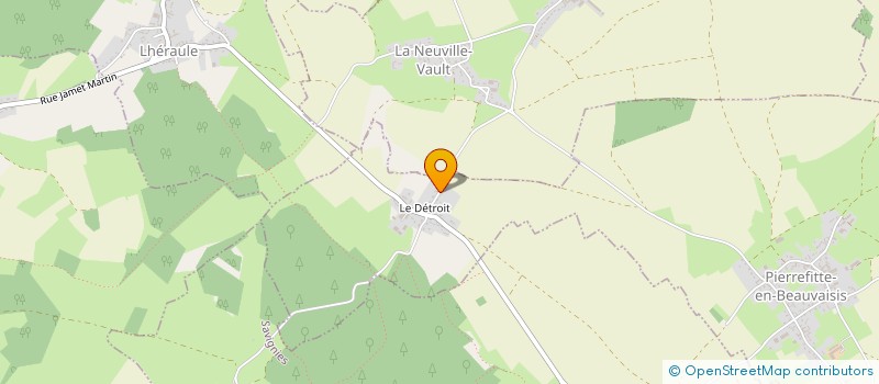 localisation de l'entreprise TM IMPACTO  PIERREFITTE-EN-BEAUVAISIS