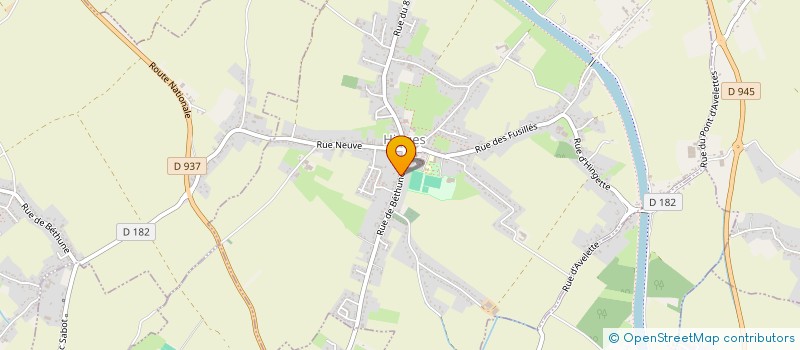 localisation de l'entreprise TM INVEST  HINGES