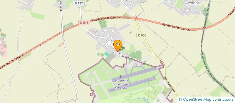 localisation de l'entreprise TM INVEST & DISTRIBUTION  NIERGNIES