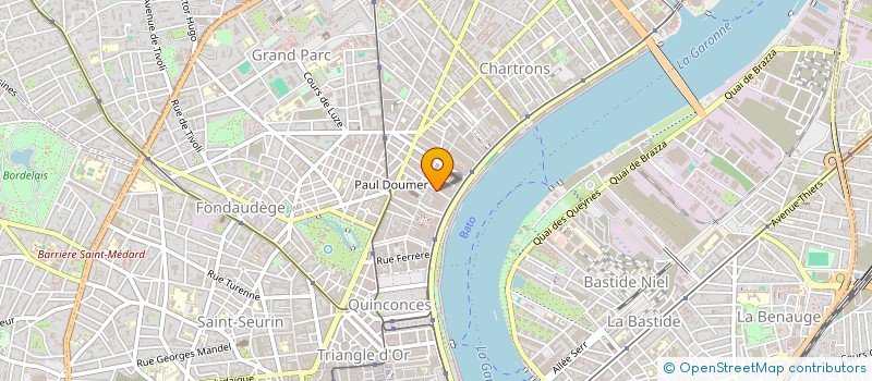 localisation de l'entreprise TM JUDITH  BORDEAUX