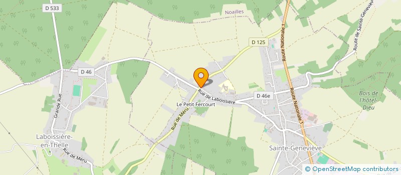 localisation de l'entreprise TM-L  SAINTE-GENEVIEVE