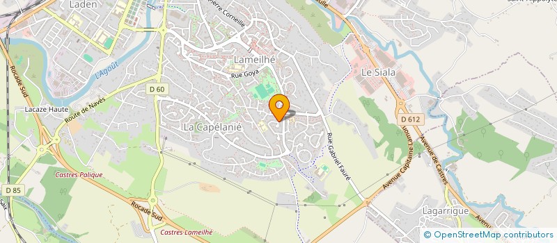 localisation de l'entreprise TM MAREE  CASTRES