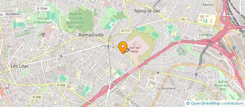localisation de l'entreprise TM NETTOYAGE à ROMAINVILLE