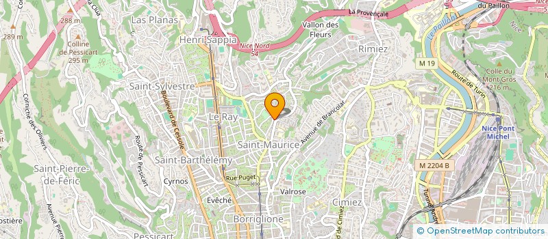 localisation de l'entreprise TM PROMOTION  NICE