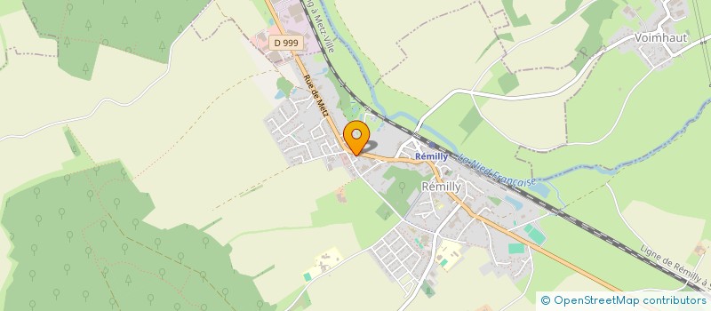 localisation de l'entreprise TM TOITURE à REMILLY