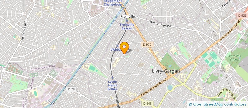 localisation de l'entreprise TM TRANSPORT à LIVRY-GARGAN