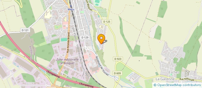 localisation de l'entreprise TM TRANSPORTS ET SERVICES  MERU