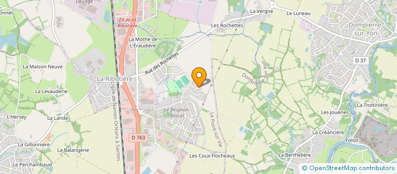 localisation de l'entreprise TM TROPHY 2016 RAID 4L TROPHY à LE POIRE-SUR-VIE