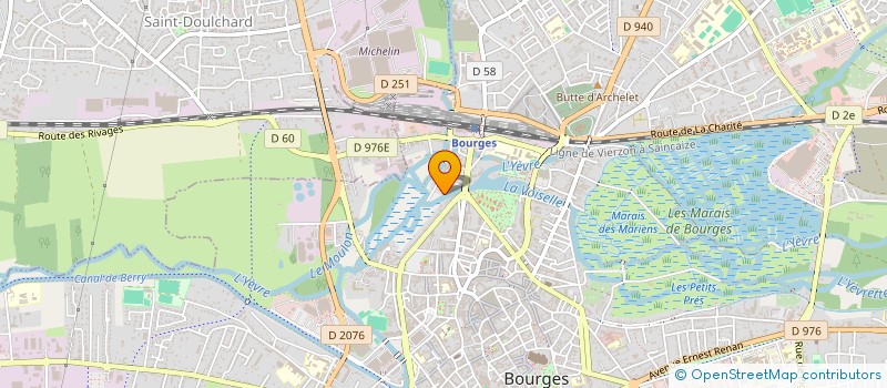 localisation de l'entreprise TM2JL  BOURGES