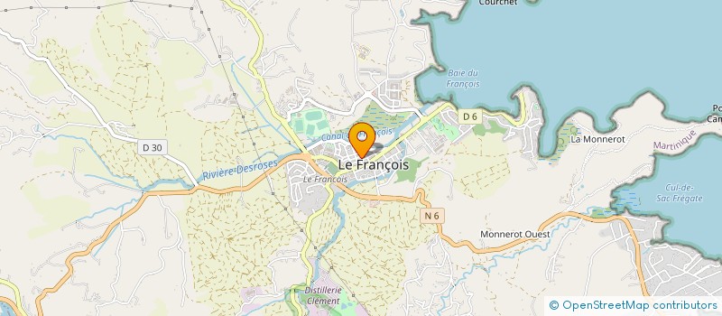 localisation de l'entreprise TM3 SERVICES SARL à LE FRANCOIS