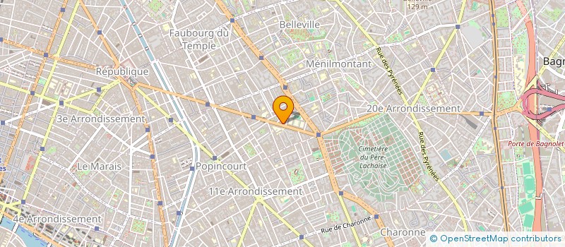 localisation de l'entreprise TM8  PARIS